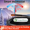 HEATIT Heat Tape for Water Pipes Heating Cable with Thermostat