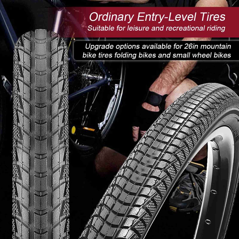 Bike Tires Set for 700C/26 Inch Mountain Bikes or City