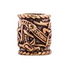 Windalf Large Hair Bead Ragona Diameter 10 mm Beard Hair