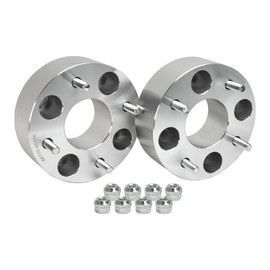 Rugged Front/Rear Wheel Spacer for Kubota RTV- XG850/X900/X1100/X1120/X1140, Made Up of Aluminum Alloy, Machine Pressed High Tensile Studs (See Fitment Details in Description) 2pcs