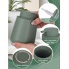INGOFIN Ceramic Lotion Dispenser - 12oz Refillable Hand Soap Dispenser