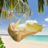 Caribbean Hammock Chair with Footrest - 40 inch - Soft-Spun