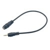 Seadream 2Pack 2.5mm Male to Female Mono Extension Cable 30cm