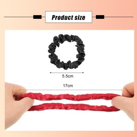 EULAPGOE 15 Pcs Cute Hair Scrunchies for Girls and Women, Premium Twill Fabric Scrunchy, Soft Elastic Bands Ponytail Holder Hair Accessories