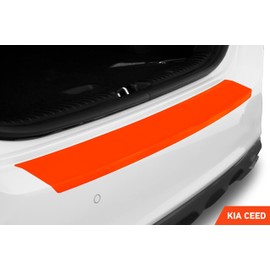 Luxshield Boot Sill Protector Film for Kia Ceed 3 (III) CD I 2018-2025 - Bumper Protection, Scratch Protection, Paint Protection Film - Transparent