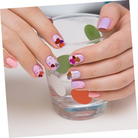 Ipetboom Manicure Sequins Heart Nail Art Stickers Paillette Rhinestones Nail Decorations