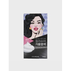 DAISO Colorsure bubble dye black