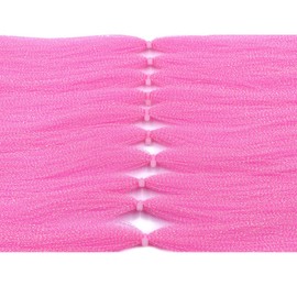 10 Packets Crystal Flash Line for Fly Fishing Flies Tying Materials Dry Flies (3-Pink-10 Packs)
