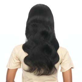 LECIPO Body Wave Wigs 24 Inch Real 100% Human Hair HD 13×4 Front Lace Wig for Women Professional Diverse Styles
