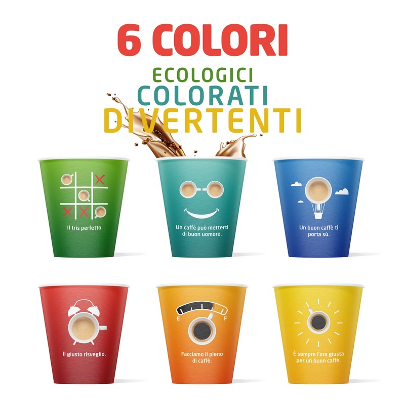 Stone&Stone Espresso Paper Cups, Coffee to Go Cups, 75 ml,