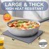 Walfos Large Silicone Trivet 16x12 Inch, Hot Pads for Kitchen,