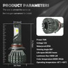 Chemini 9006 HB4 LED Headlight Bulb for Car High/Low Beam