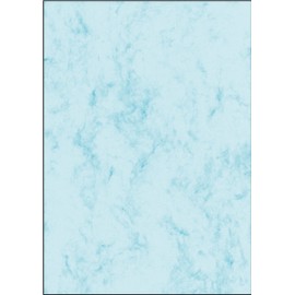 Sigel DP261 Marbled Writing Paper A4 blue, 90 gsm (100 sheets)
