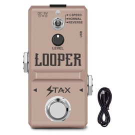 Stax Looper Guitar Pedal Loop Station Guitar Effects Pedal with Unlimited Ove...