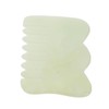 BESPORTBLE Natural Jade Massage Comb for Acupoint Portable Facial and