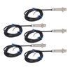 5PCS Approach Sensor M12 X 1 Non Embedded IP65 Waterproof
