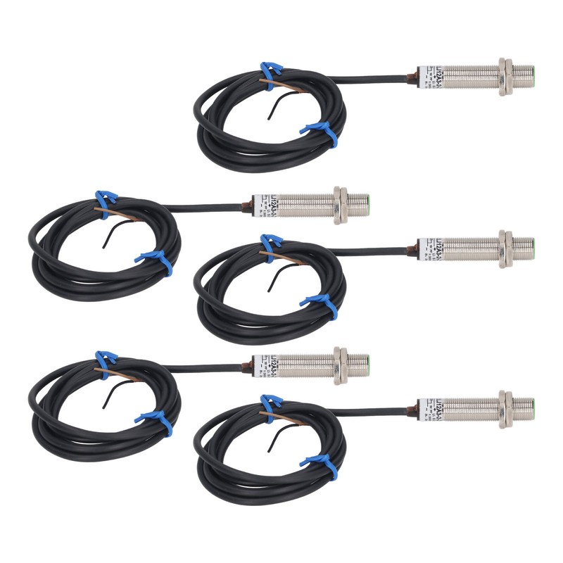 5PCS Approach Sensor M12 X 1 Non Embedded IP65 Waterproof