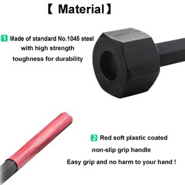 6602 Differential Deflecting Bearing Preload Wrench Compatible for Chrysler/Dodge Vehicles with 7-1/4, 8-1/4, 8-3/4, 9-1/4 Rear Axles Hand Tools