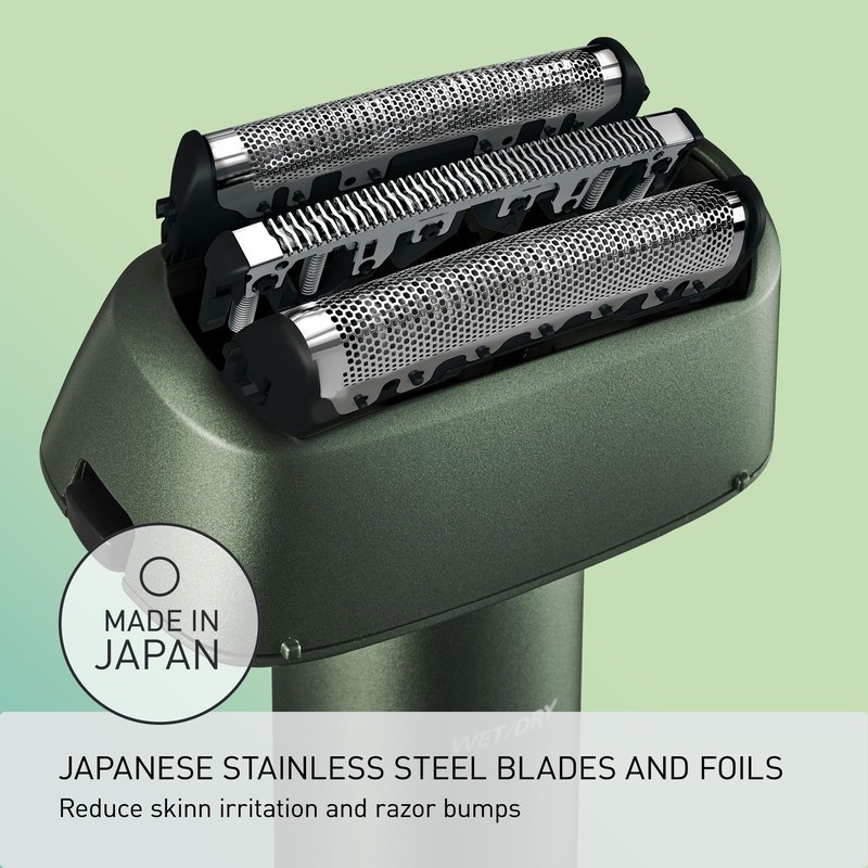 Panasonic Electric Razor for Men, Wet Dry Shaver with 3-Blade
