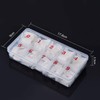 Beuniar Acrylic Nail Tips Natural 500Pcs French Artificial False Tip