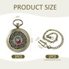 1 Pocket Watch Compass And 1 Pocket Watch Chain, Metal