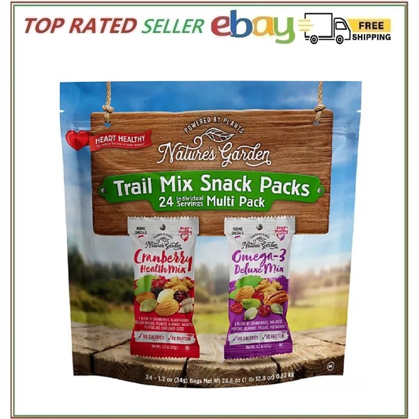 Nature's Garden Trail Mix Snack Packs (1.2oz., 24pk)