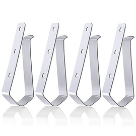 4 Pcs Garage Door Remote Visor Clip Stainless Steel Clip Holder 29B137 Only Compatible with Liftmaster Chamberlain Sears Craftsman Opener Remote