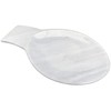 Posacucharas, Soporte para cucharas de cocina de Mármol natural, Blanco