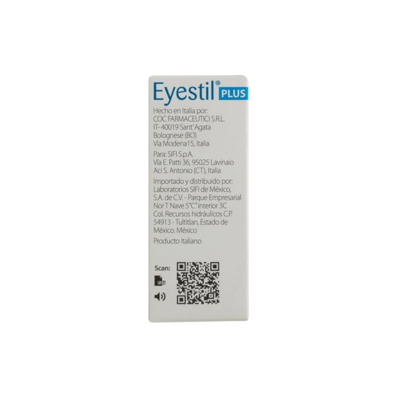 Eyestil Plus | Hialuronato de sodio 0.4% | Lubricante ocular