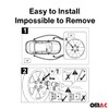 OMAC Wheel Lock Kit for RAM 2500/3500 M14X1,5 Nut Galvanized