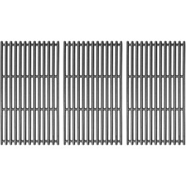 Hisencn 17 Inch Grill Grates for Charbroil 463242715, 463242716, 463276016, 466242715, Walmart 555179228, 466242715, 466242815, Nexgrill 720-0882A, BHG 720-0882, Lowe's 606682, Cast Iron Grill Grids