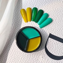 Aijimei 3in1 Nail Polish Cream Gel for Home Salon - 0.5oz/15ml. Solid Gel Nail Polish (A11)