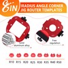 ETCYAOXIN Router Templates and Jigs for Woodworking,Guides and Edge Guide