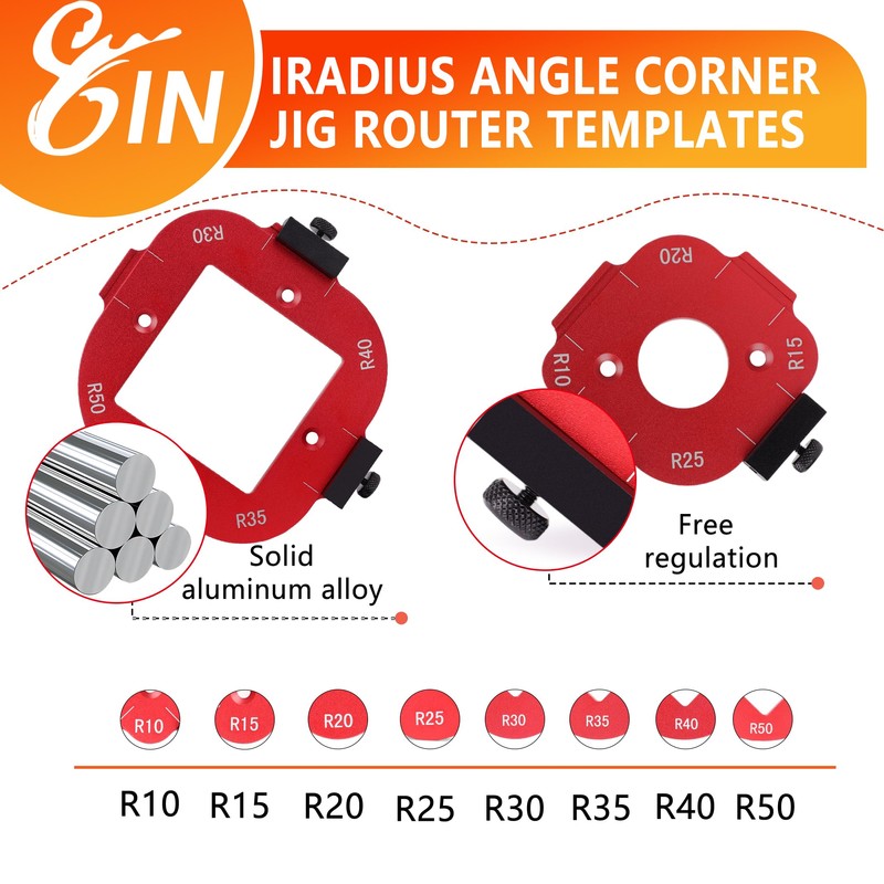 ETCYAOXIN Router Templates and Jigs for Woodworking,Guides and Edge Guide