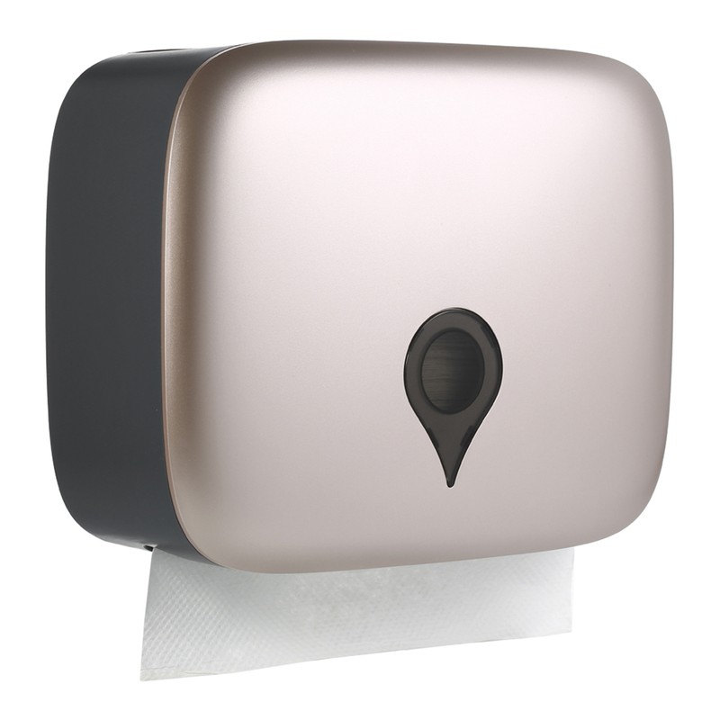 No Drilling Wall Mounted C-fold Hand Towel Dispenser Hanging Toilet