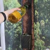 Jumiok Vintage Wall Mount Bottle Opener with Cap Catcher Stainless,