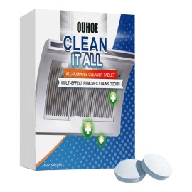 Tabletas Efervescentes Limpiadoras De Aceite De Cocina G Par