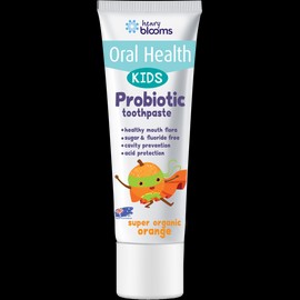 Henry Blooms Buy Henry Blooms Kids Probiotic Toothpaste Super Organic Orange 50g Online | Chempro Chemists