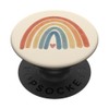 PopSocket PopGrip Boho Rainbow Minimal Retro Stripes Earth Brown Vintage