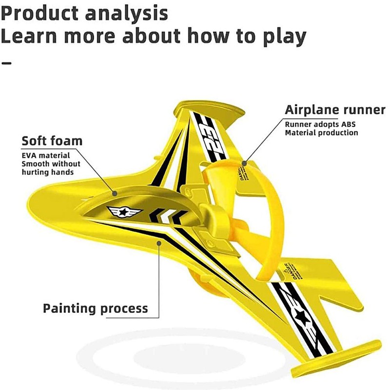 Catapult Plane Foam Catapult Airplane Toy One Click Ejection Model