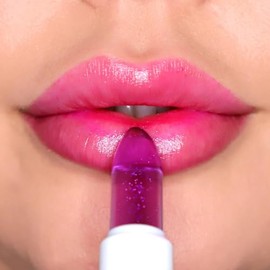 Rude Cosmetics Manga Collection Lip Balm Set for Hydrating & Nourishing, Lip Care Moisturizer for Chapped, Dry Lips, Lipbalm for Women, Moisturizing Lip Balm Combo, Grape & Pineapple