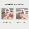 24Pcs Multifunctional Plastic S Hooks Durable Kitchen S Hooks Clips