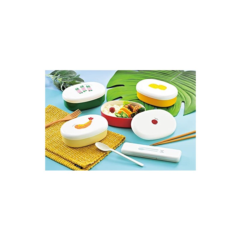 Tatsumiya Obento Oval Lunch Box, Made in Japan, 16.9 fl