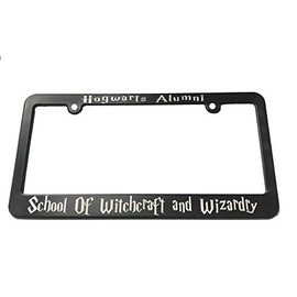 Hogwarts School of Witchcraft and Wizardry License Plate Frame Holder