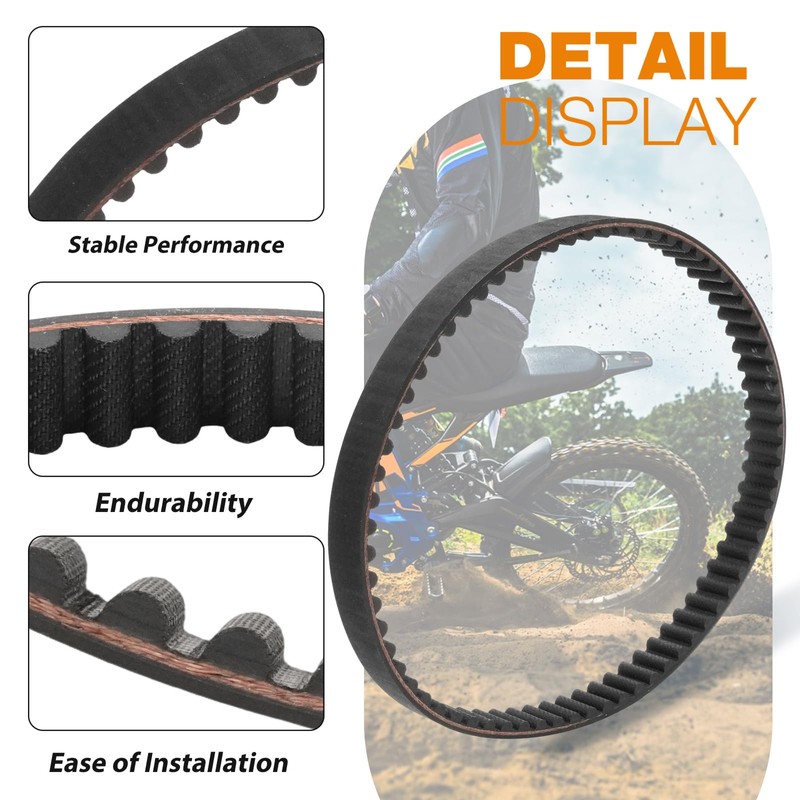 Ollanoos 2Pcs Drive Belt, Replacement for Sur-Ron Light Bee S/X,