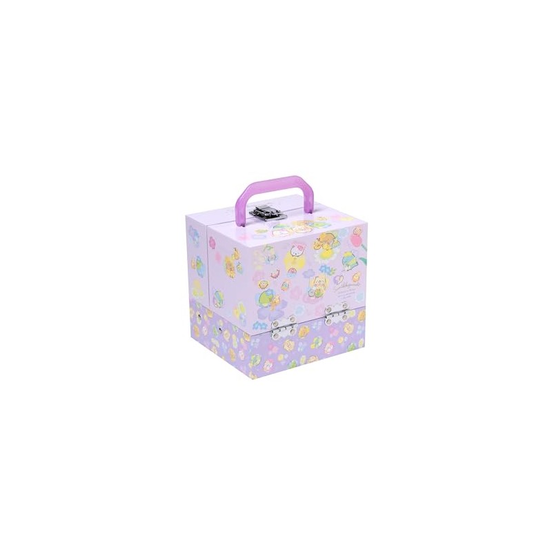 Race 231035 Sumikko Gurashi Mini Vanity Makeup Box, Purple, 6
