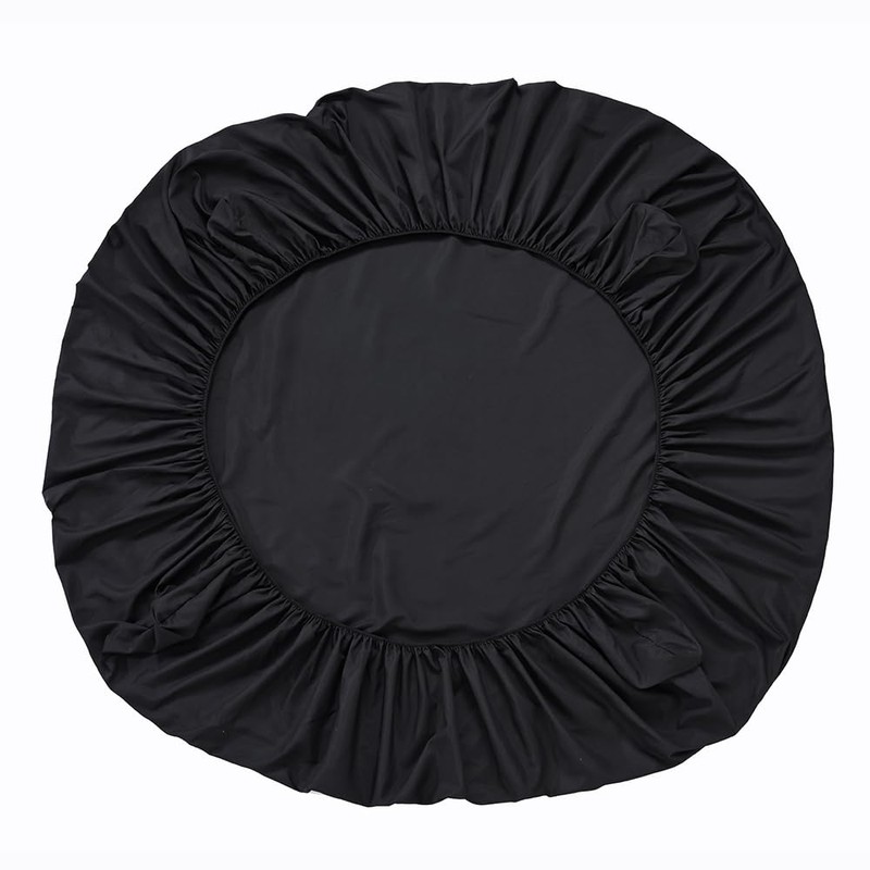 Fitted Sheet 40cm Deep Bed Sheet Single Size 90X190CM Black