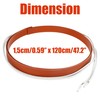 12V Silicone Heater Strip 1.2m 90W for Windshield Screen Wiper