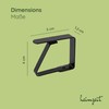 heimzeit Tablecloth Clips Made of High-Quality Stainless Steel [Pack of