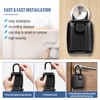 HUANLANG Key Lock Box for Outside, 12-Digit Combination Lock Box